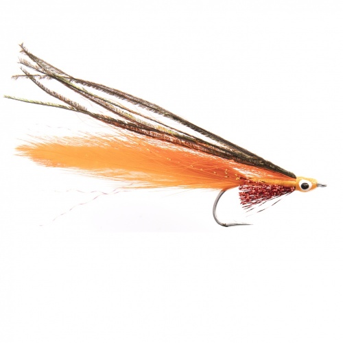 The Essential Fly Saltwater Deceiver Orange Fishing Fly